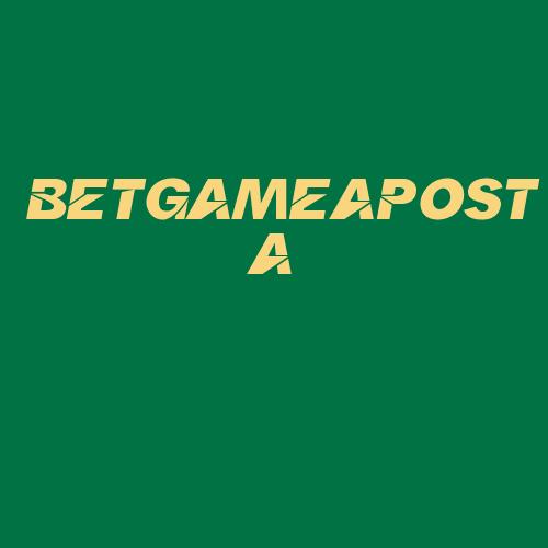 Logo da BETGAMEAPOSTA